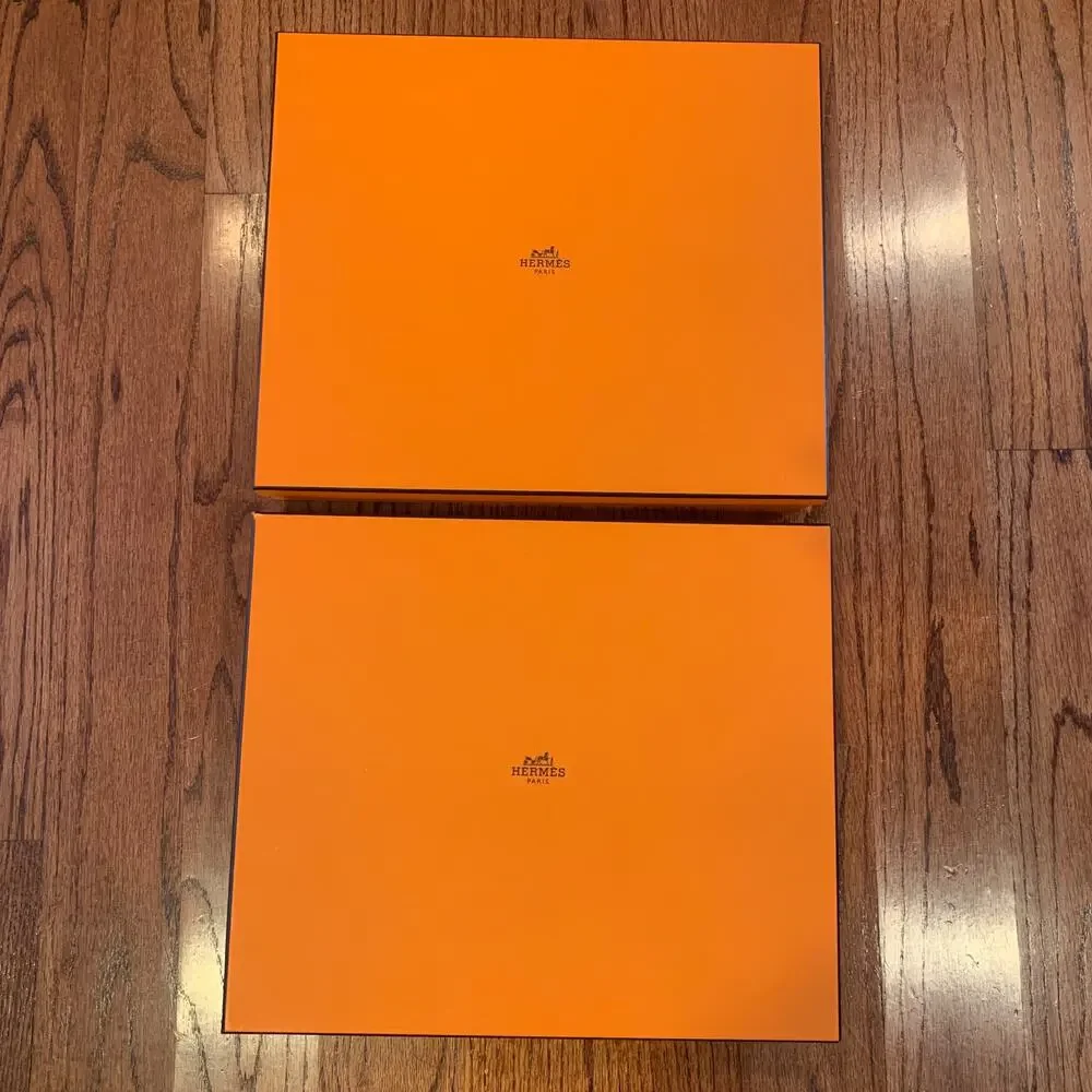 Hermes Gift Storage Boxes (2) | 13.25